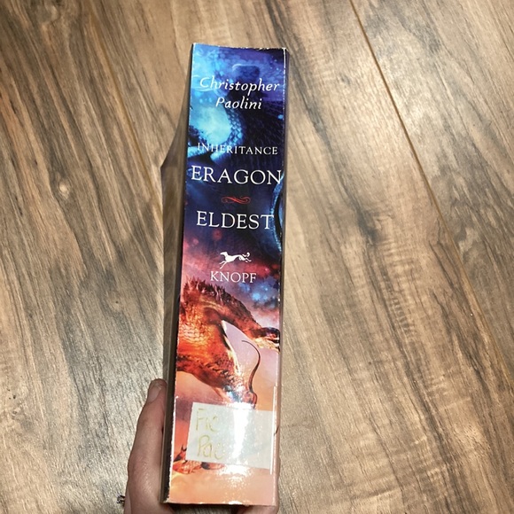 Dragon and Eldest books one and two the inheritance cycle ~ used paperback book - Picture 4 of 5